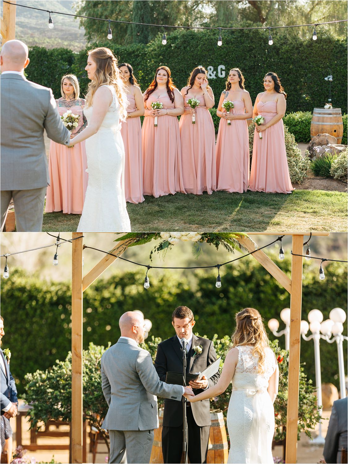 Lake Elsinore Dreamy Backyard Wedding - https://brittneyhannonphotography.com