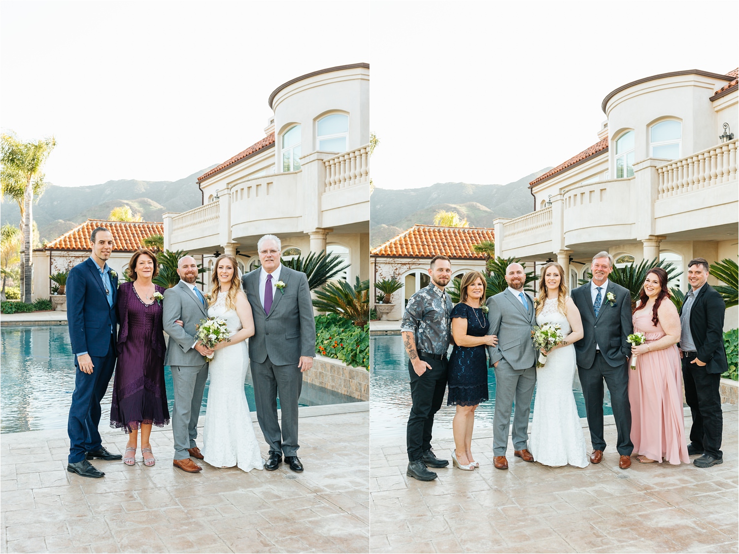 Family Photos at the Wedding - Lake Elsinore - San Diego Wedding Photographer - https://brittneyhannonphotography.com