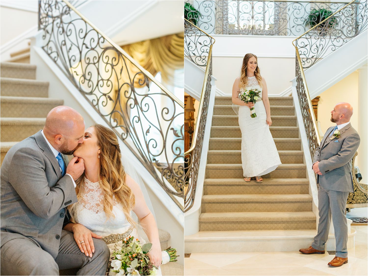 Romantic and Sweet Bride and Groom Pictures - https://brittneyhannonphotography.com