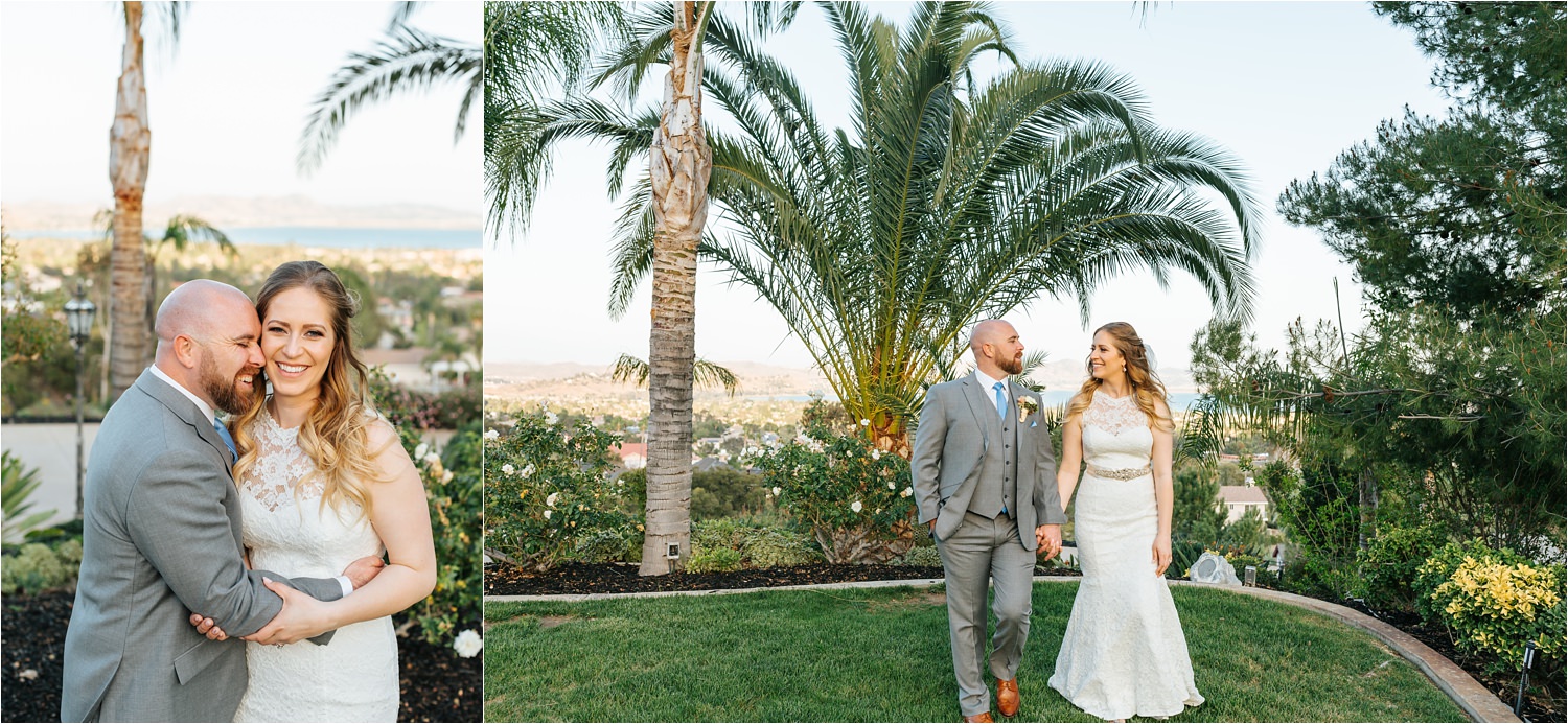 Lake Elsinore Wedding - Elegant Backyard Wedding - https://brittneyhannonphotography.com