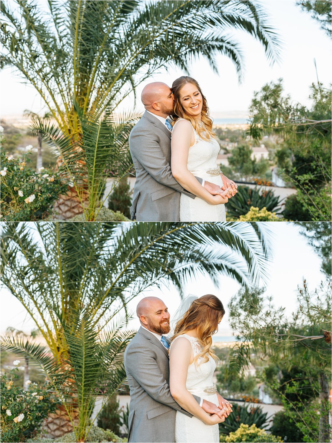 Bride and Groom laughing - https://brittneyhannonphotography.com