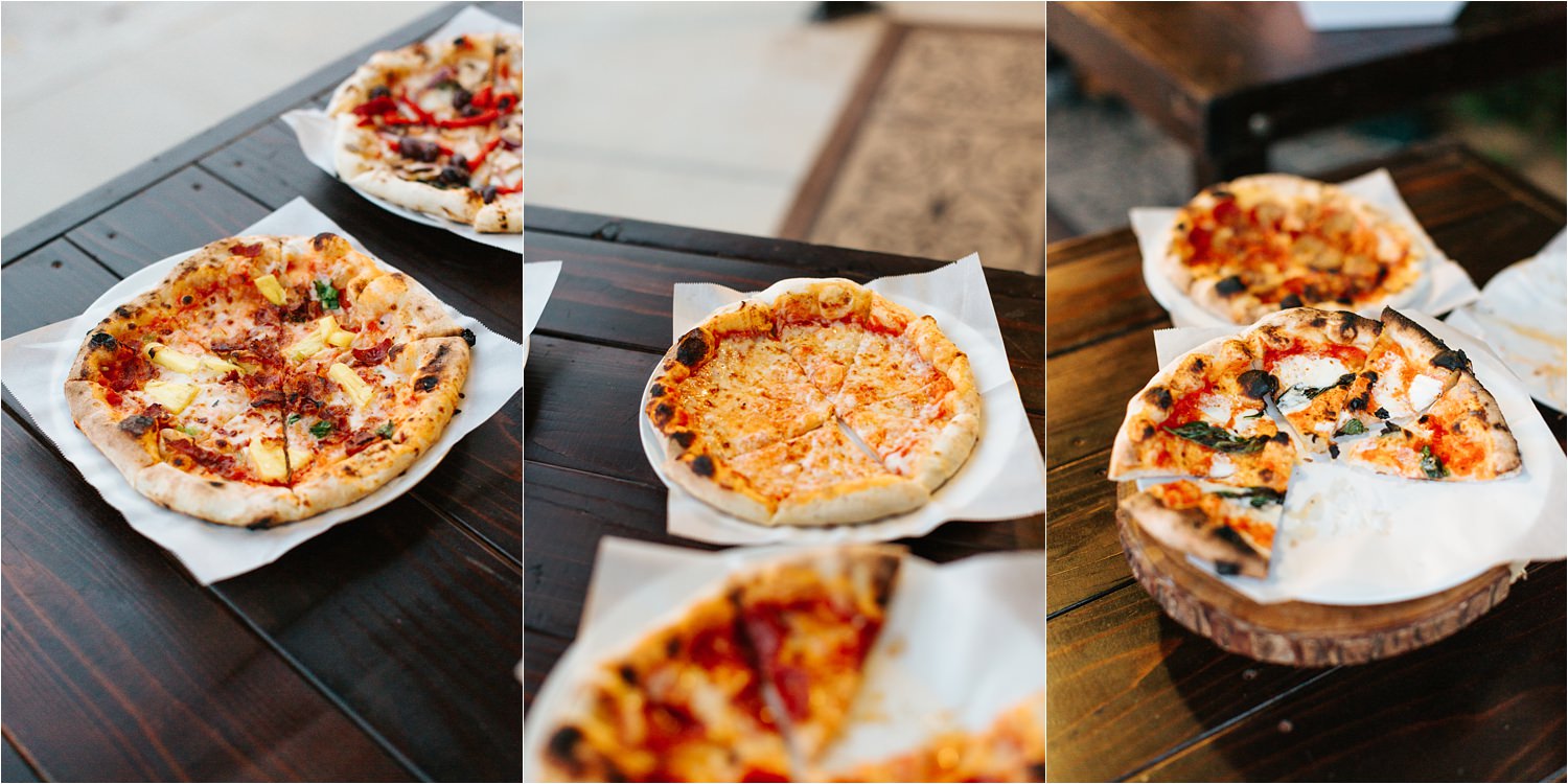 Pizza at the Wedding - https://brittneyhannonphotography.com