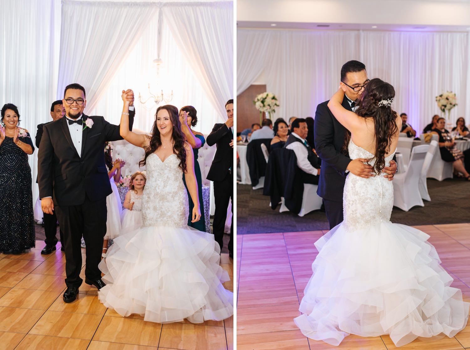 Bride and Groom's First Dance - https://brittneyhannonphotography.com