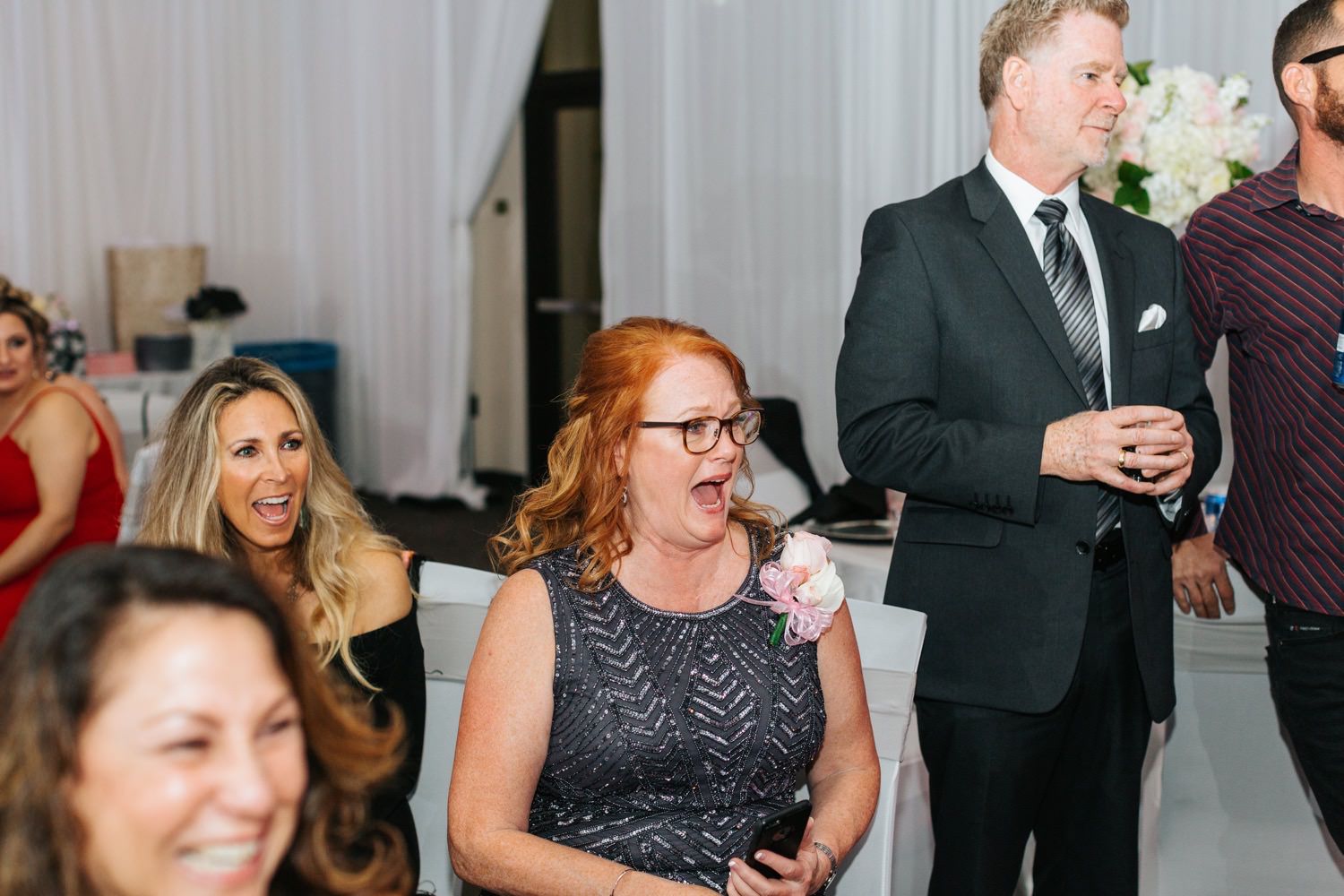 Mom's reaction to bride's surprise dance with her dad