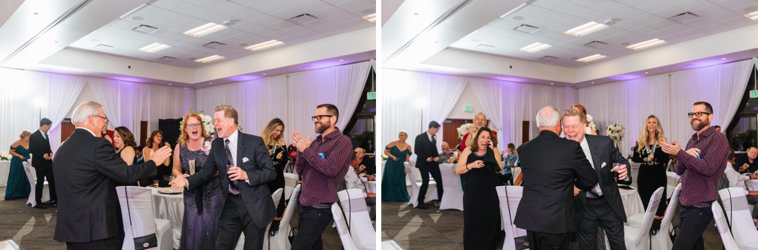 Guests reaction to surprise dance - https://brittneyhannonphotography.com