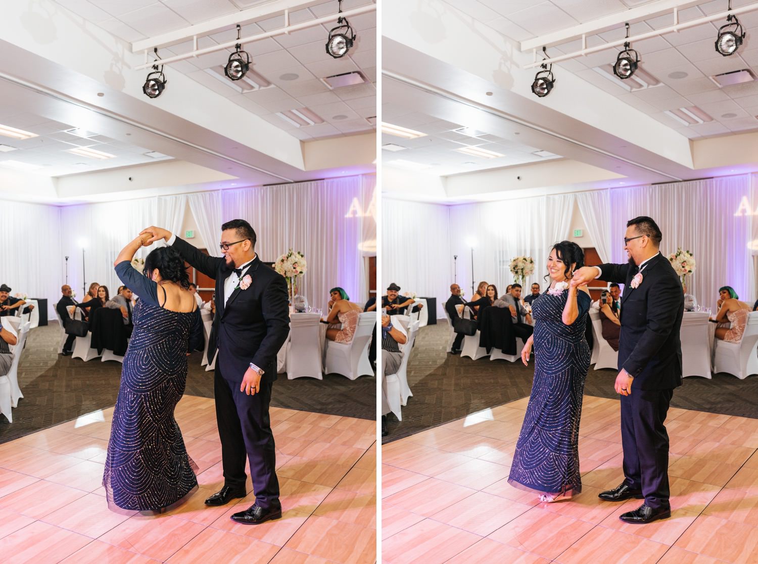 Groom dances with his mom - https://brittneyhannonphotography.com