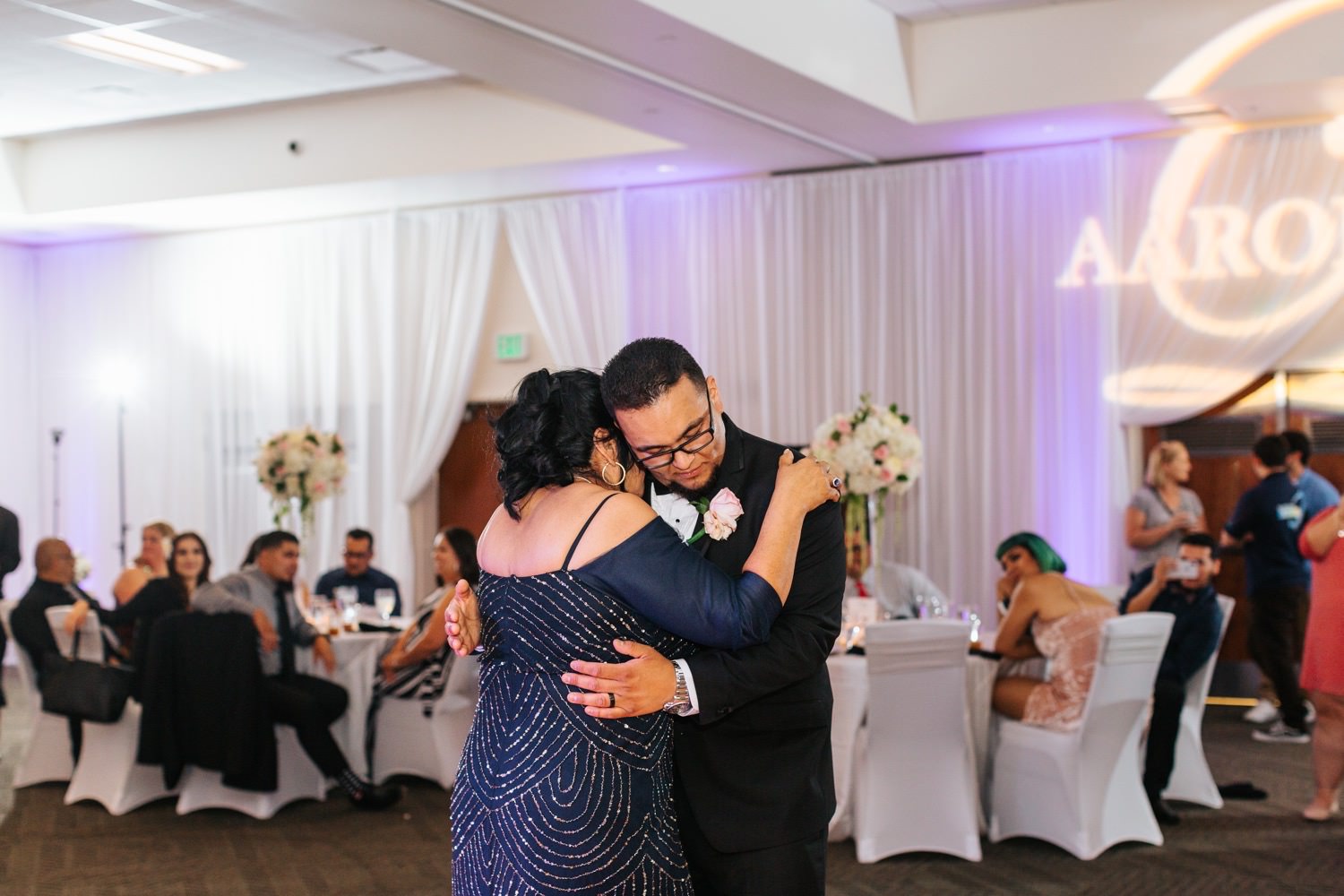 Wedding Reception - Mother and Son Dance - https://brittneyhannonphotography.com