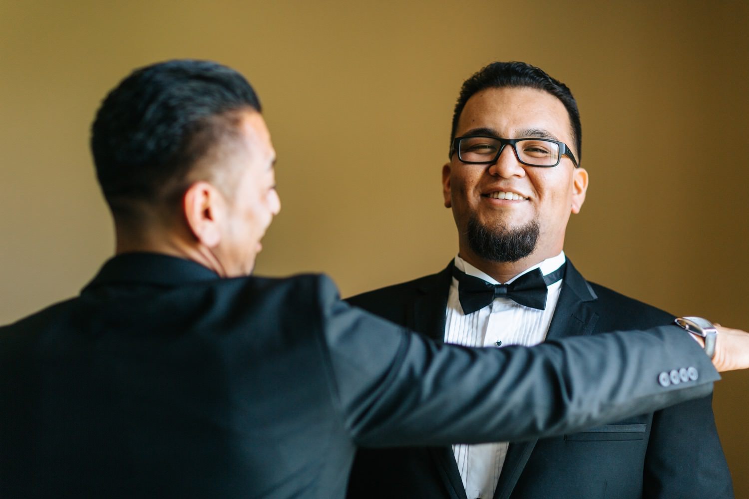 Groom and Best Man - https://brittneyhannonphotography.com