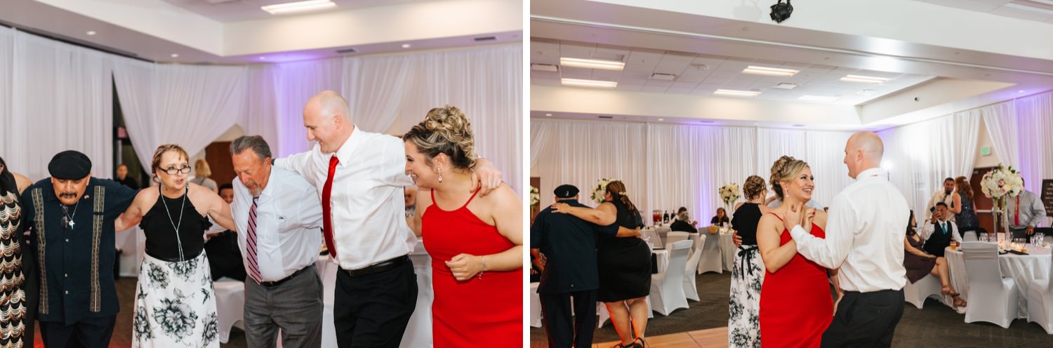 Dancing during wedding reception - https://brittneyhannonphotography.com