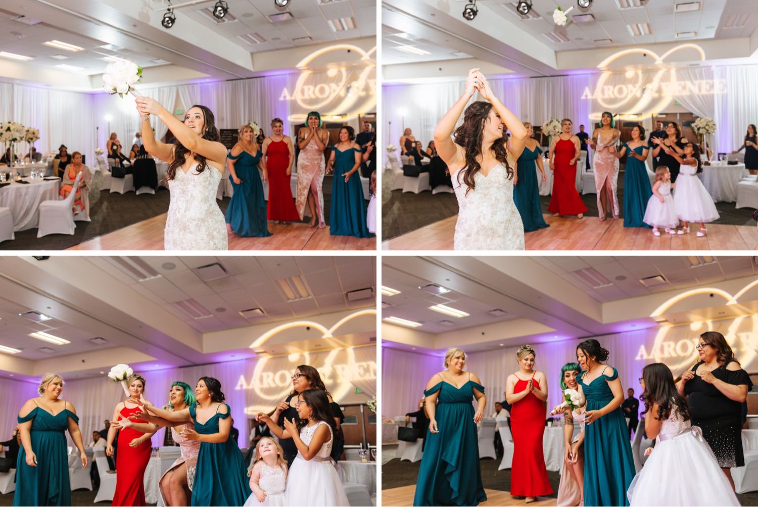 Bouquet Toss - https://brittneyhannonphotography.com