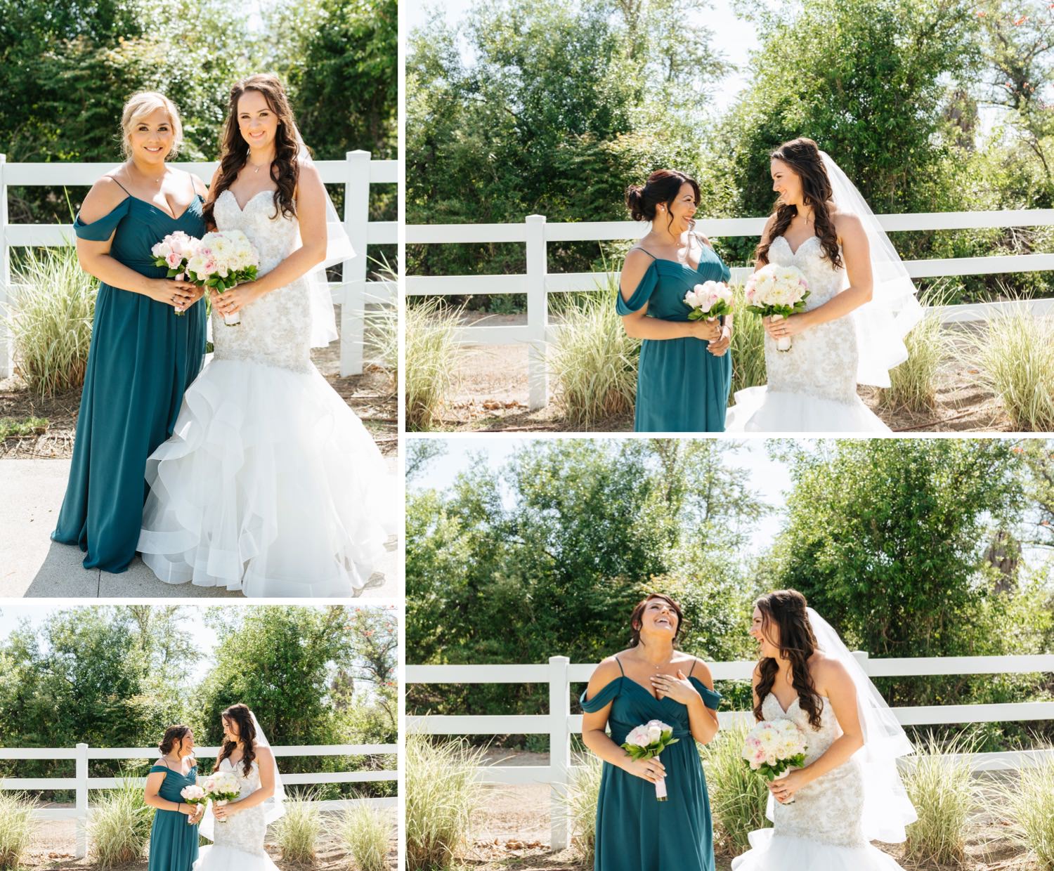 Bride and Bridesmaids Photos - https://brittneyhannonphotography.com