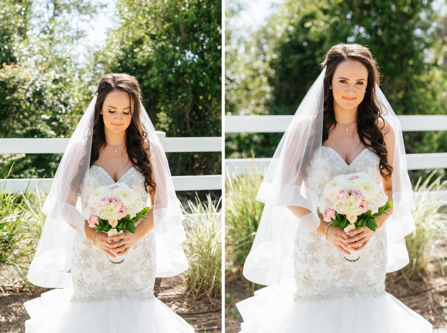 Natural Light Bridal Portraits - https://brittneyhannonphotography.com