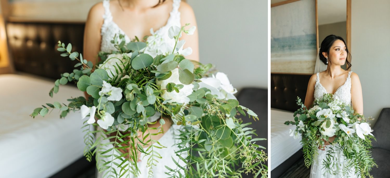 Bridal Bouquet - Karens Garden - LA Wedding - https://brittneyhannonphotography.com