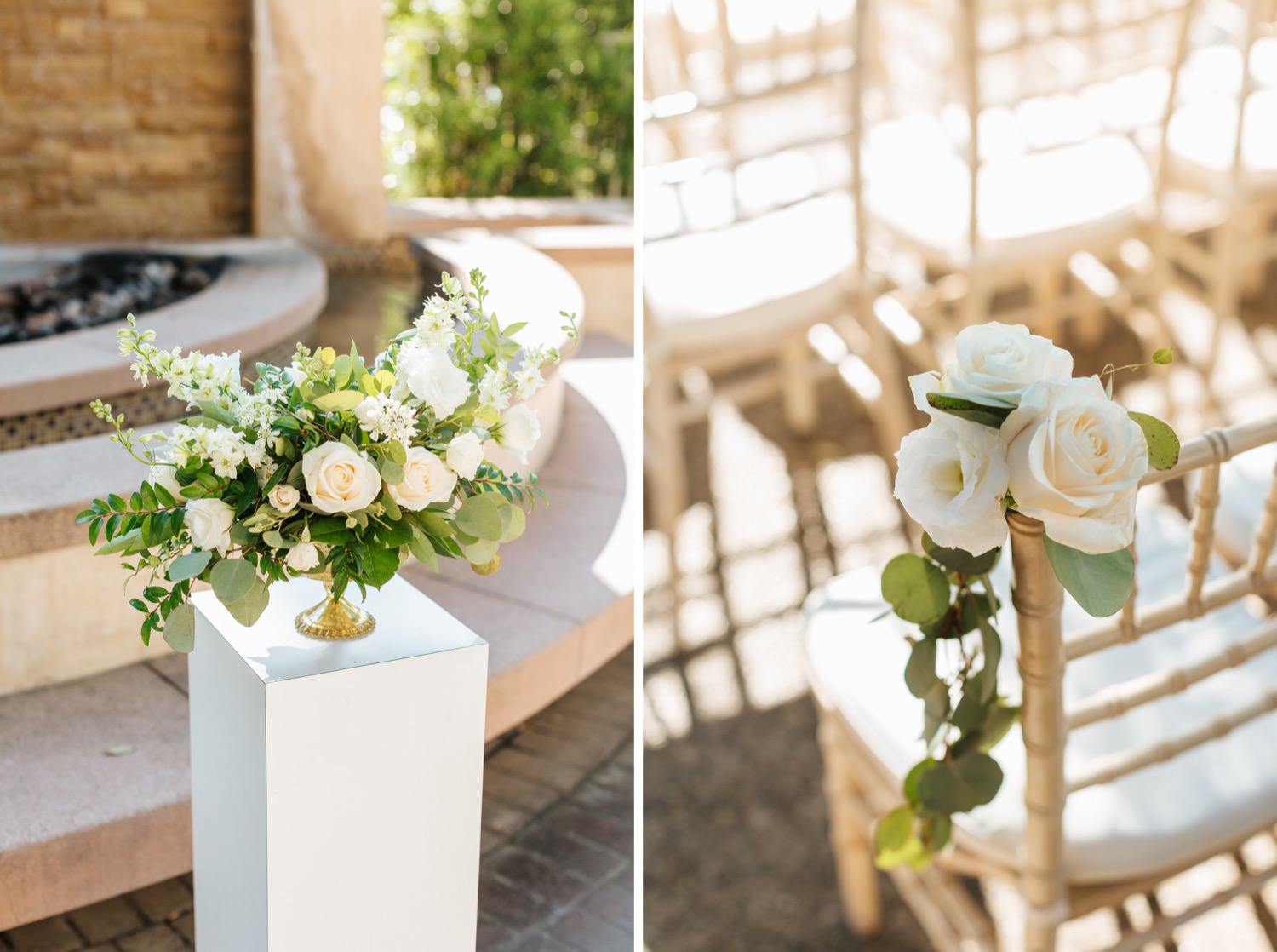 Los Angeles Wedding Ceremony Decor - Wedding Decor Inspiration - https://brittneyhannonphotography.com