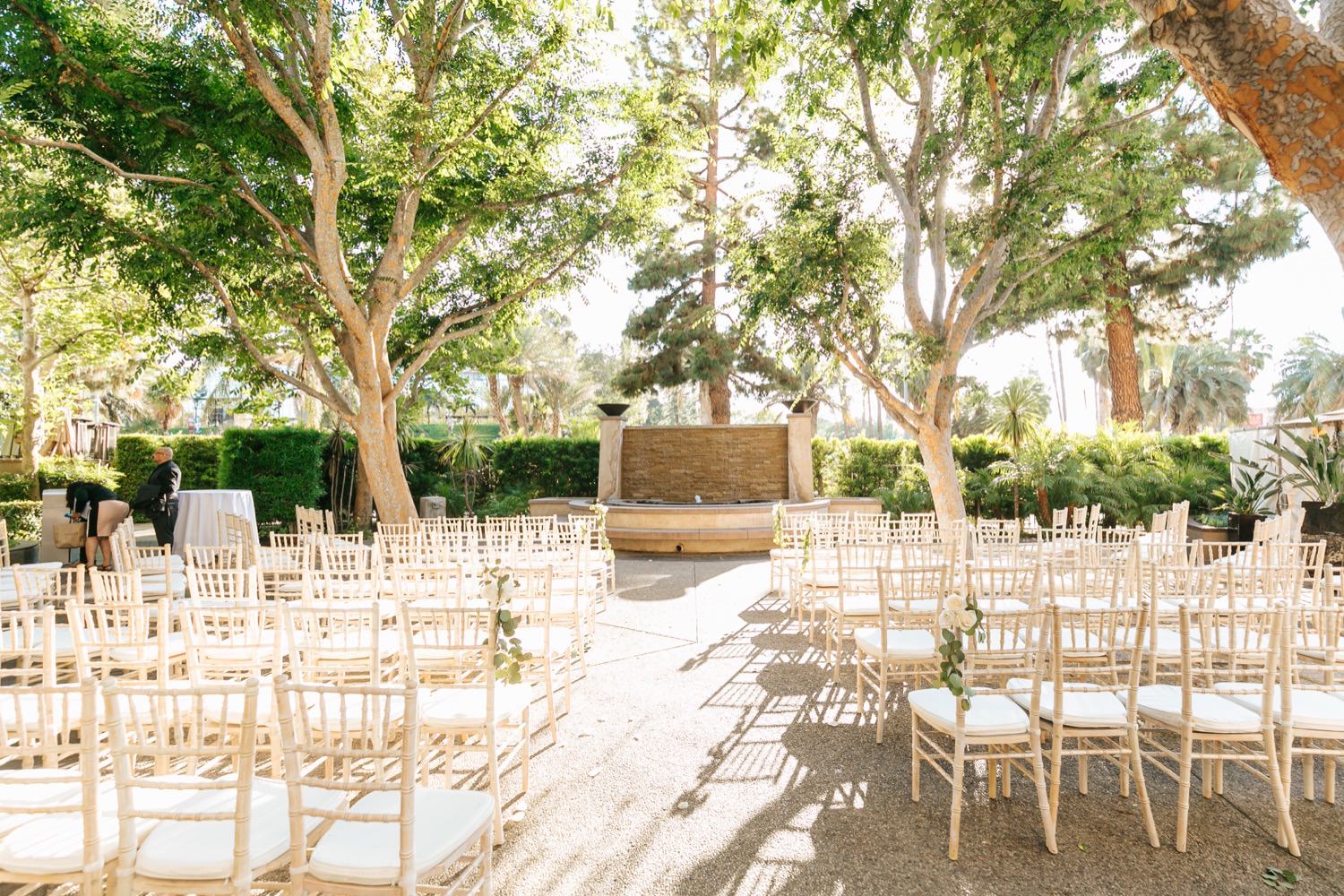 Los Angeles Wedding Ceremony Decor - Wedding Decor Inspiration - https://brittneyhannonphotography.com