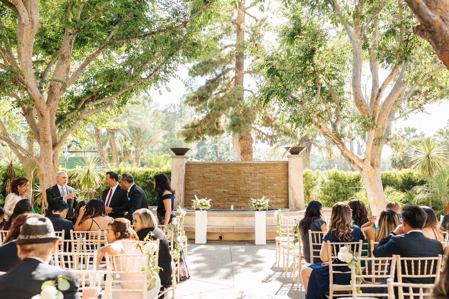 Los Angeles Wedding Ceremony Decor - Wedding Decor Inspiration - https://brittneyhannonphotography.com