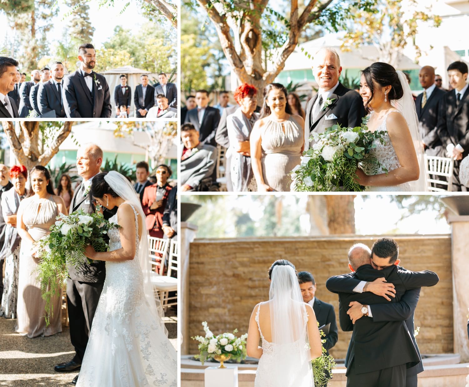 Los Angeles Wedding Ceremony - Summer Wedding - https://brittneyhannonphotography.com