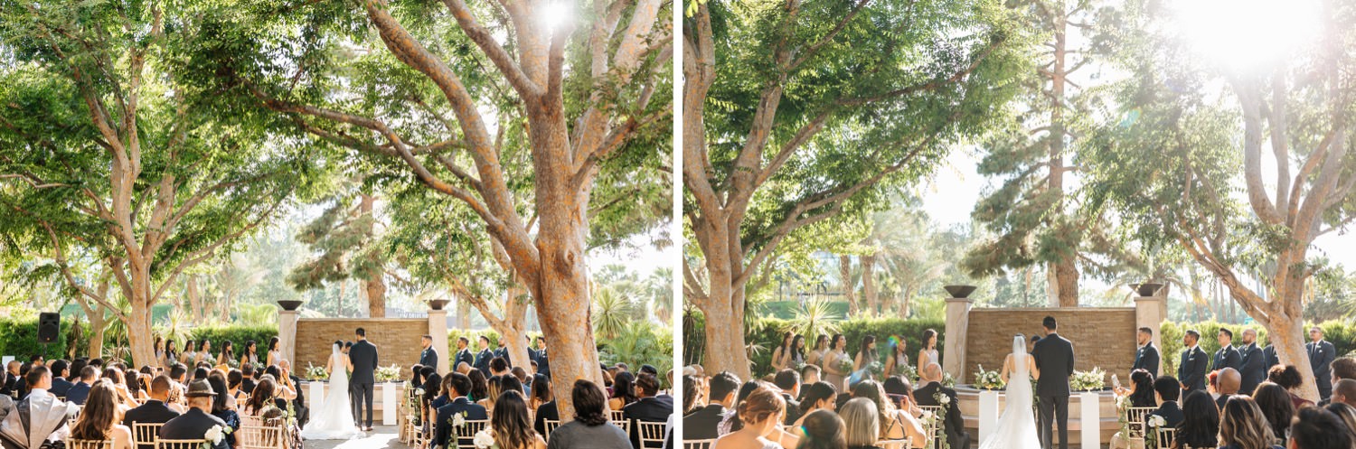 Los Angeles Wedding Ceremony - Wedding Ceremony Inspiration - LA Wedding Photographer - https://brittneyhannonphotography.com