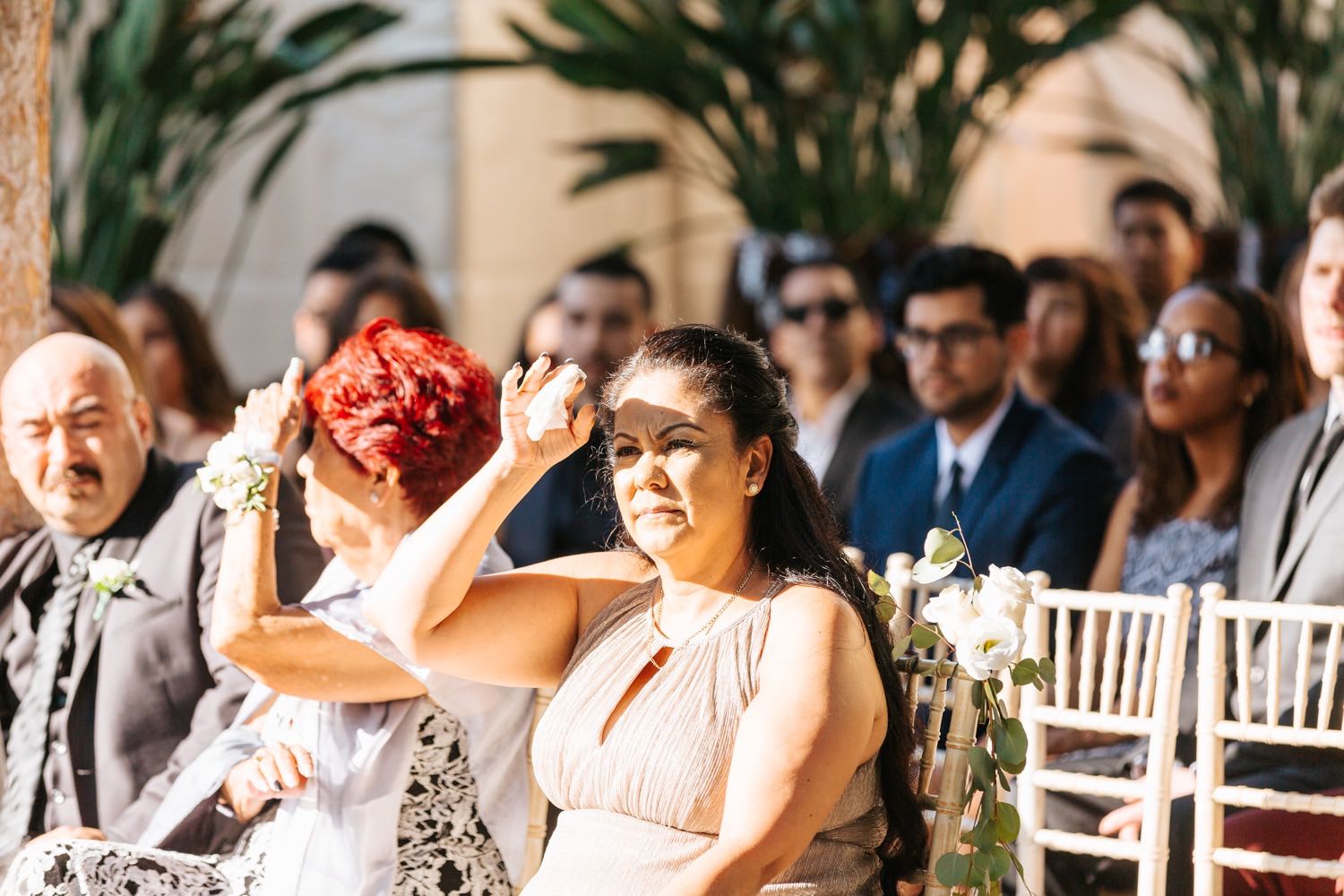 Los Angeles Wedding Ceremony - Summer Wedding - https://brittneyhannonphotography.com