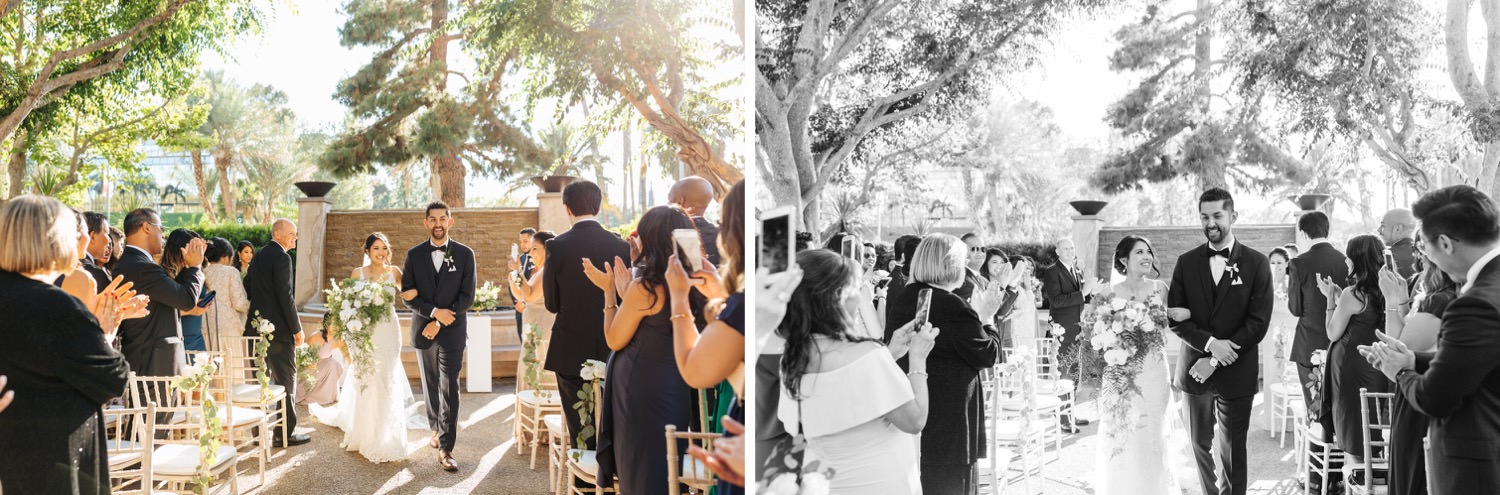 Los Angeles Wedding Ceremony - Summer Wedding - https://brittneyhannonphotography.com