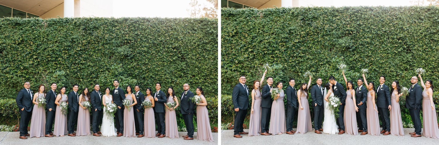 Wedding Party Photos - Los Angeles Wedding - https://brittneyhannonphotography.com