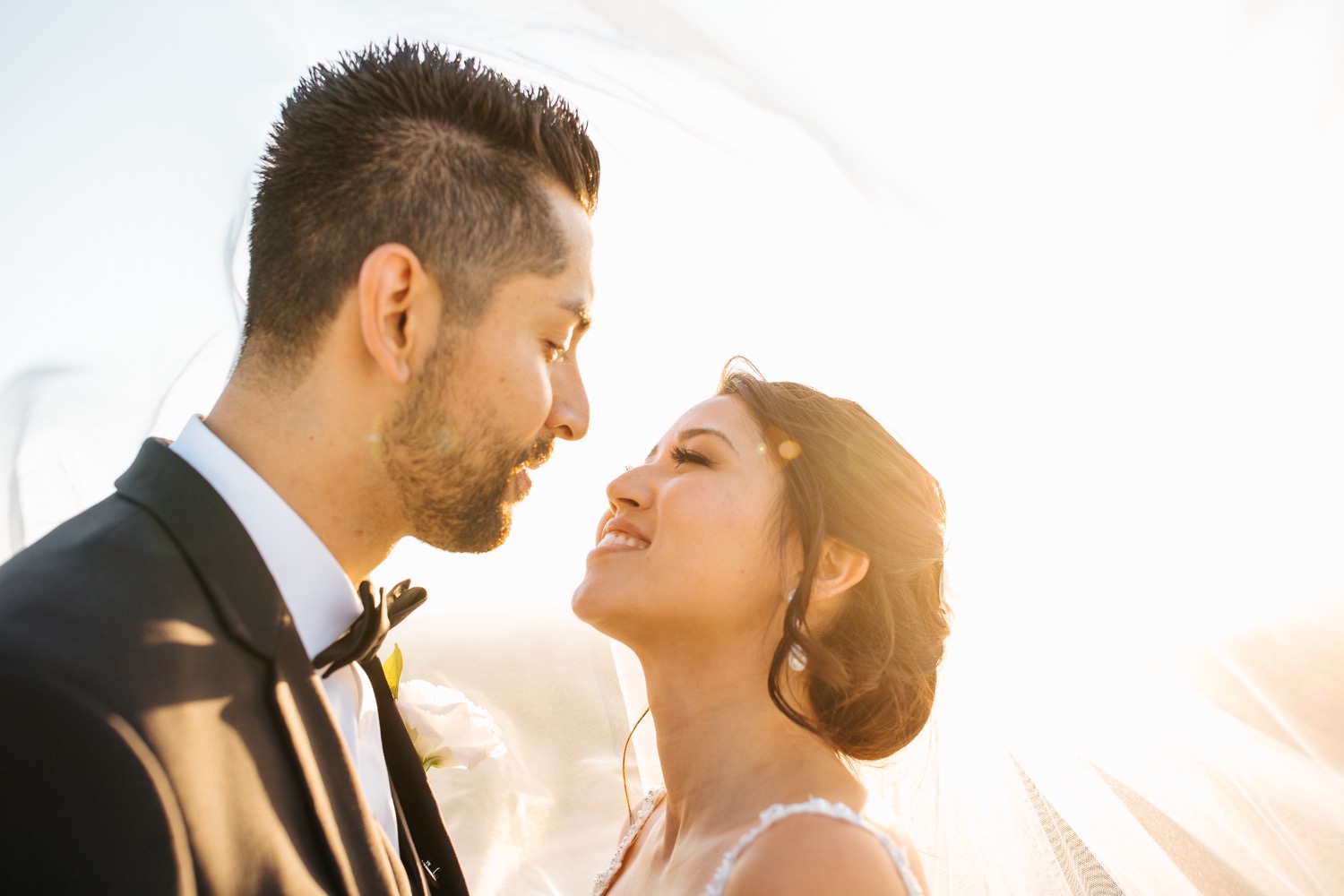 Love on the rooftop - LA Wedding Photography - https://brittneyhannonphotography.com