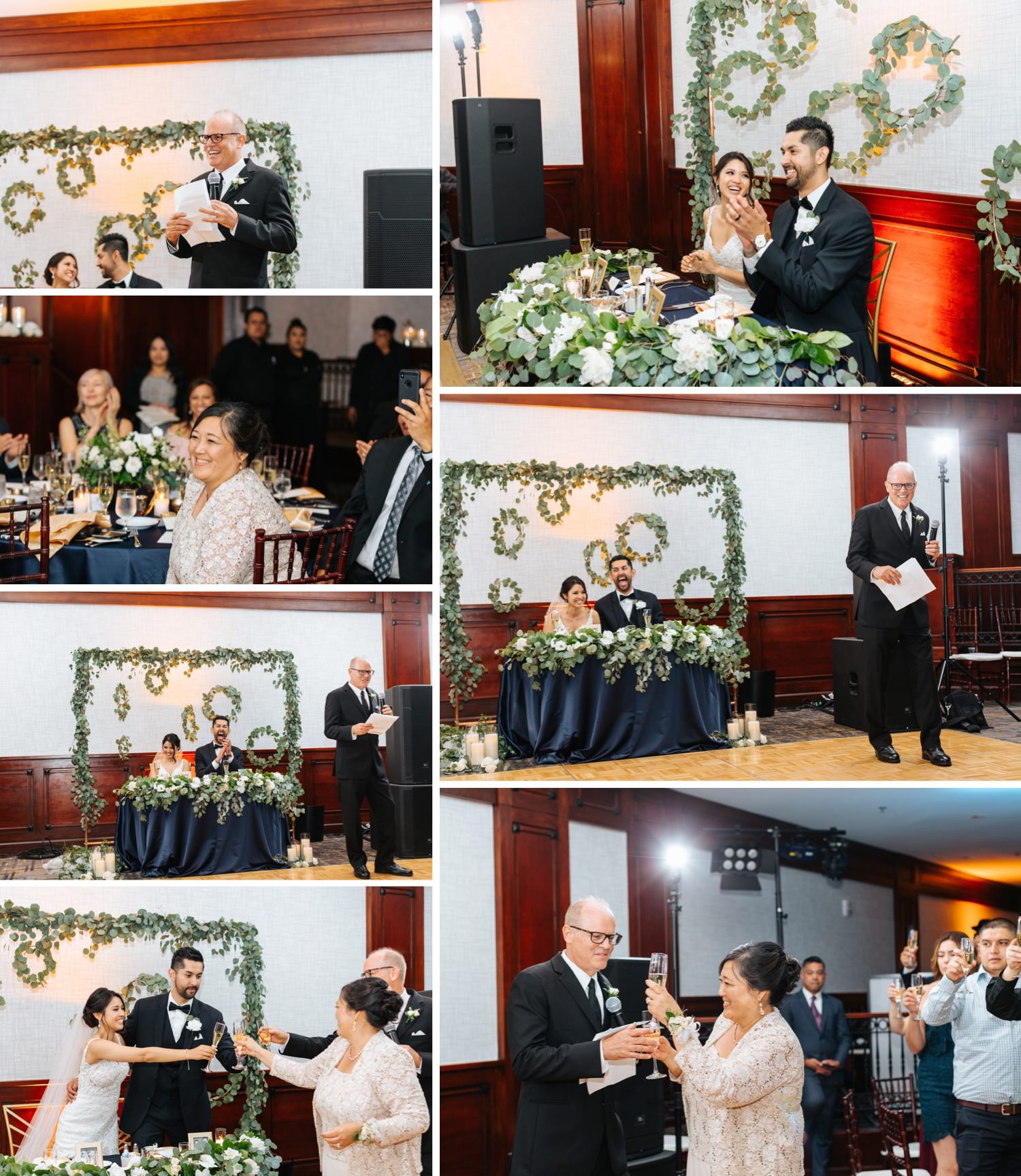 Wedding Toasts & Speeches - Reception Details - https://brittneyhannonphotography.com