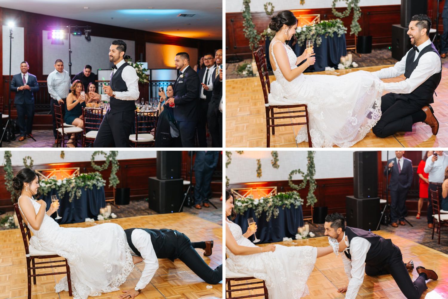 Garter Toss - https://brittneyhannonphotography.com