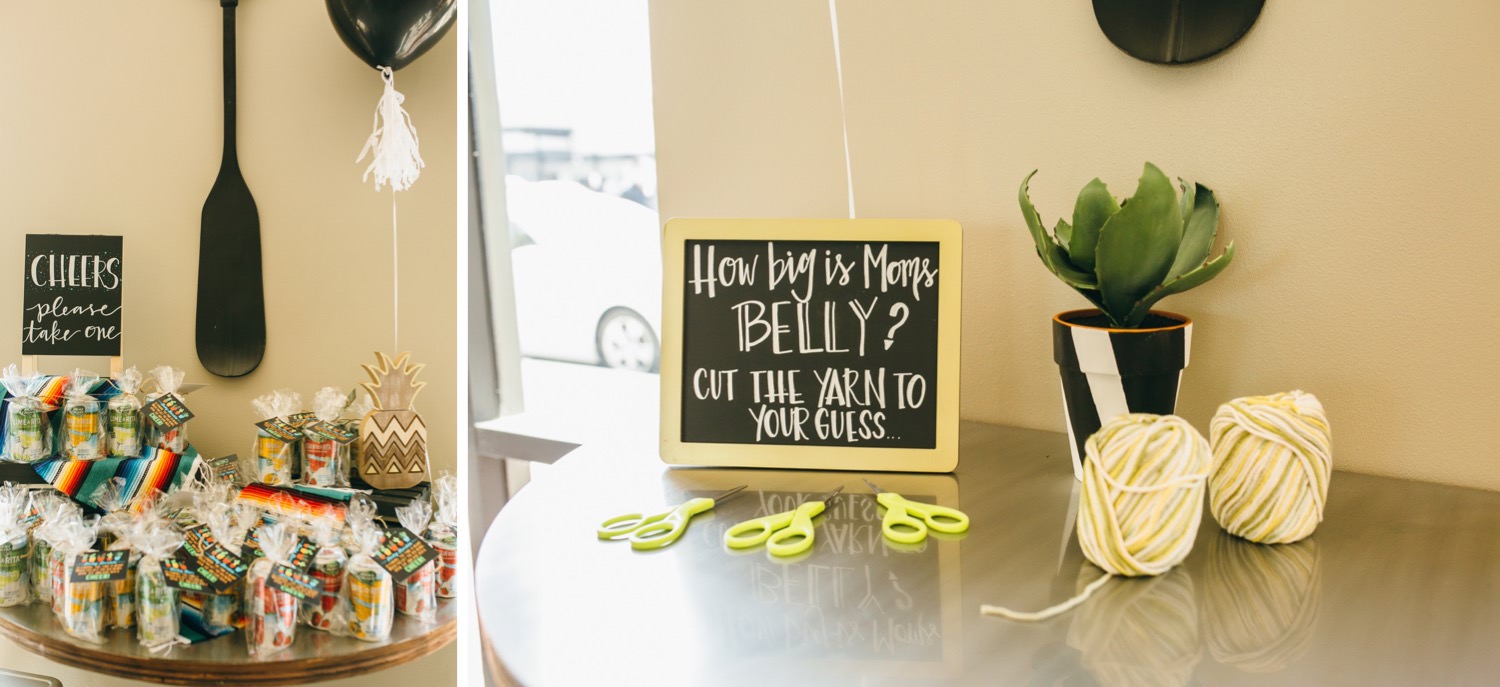 Baby shower taco sales theme