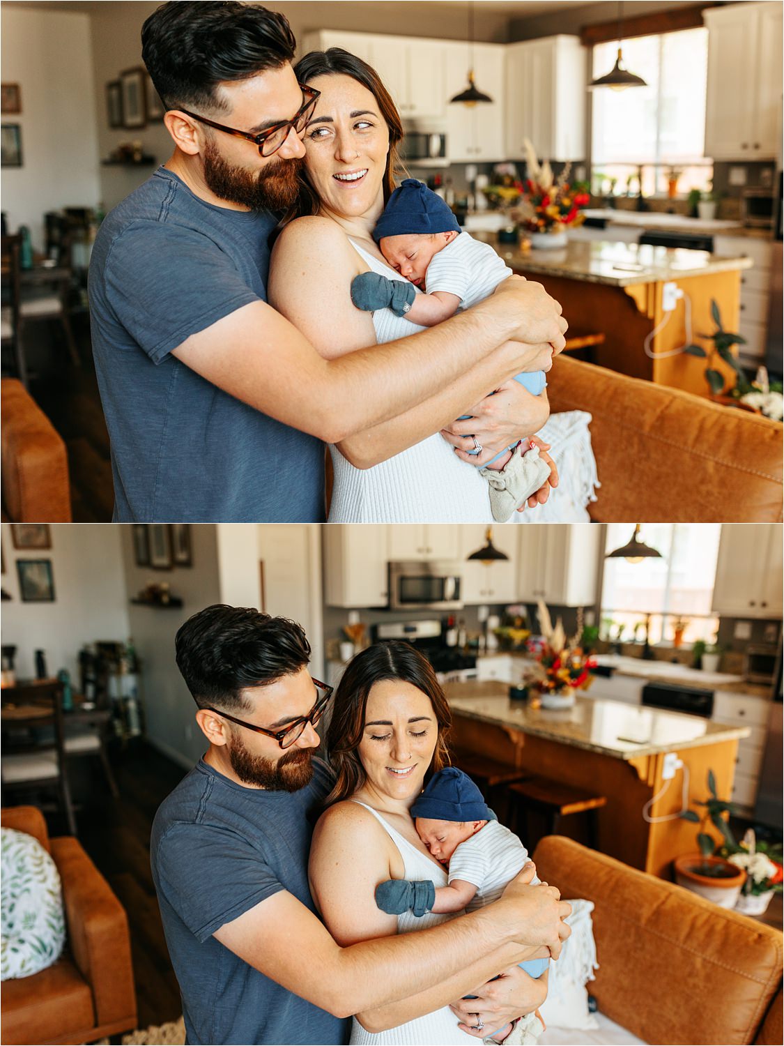 family photos southern California lifestyle newborn photographer