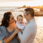 Orange County Family Session during Golden Hour in Southern California