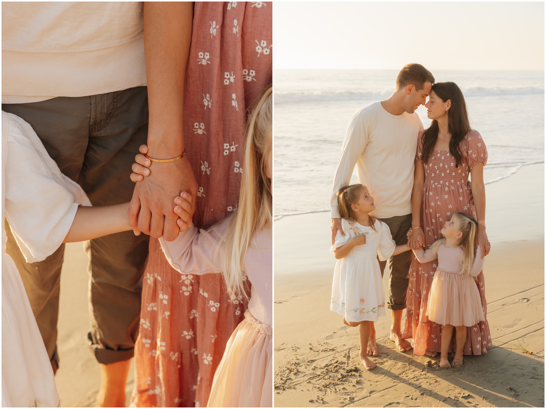 Orange County Family Photos on the beach
