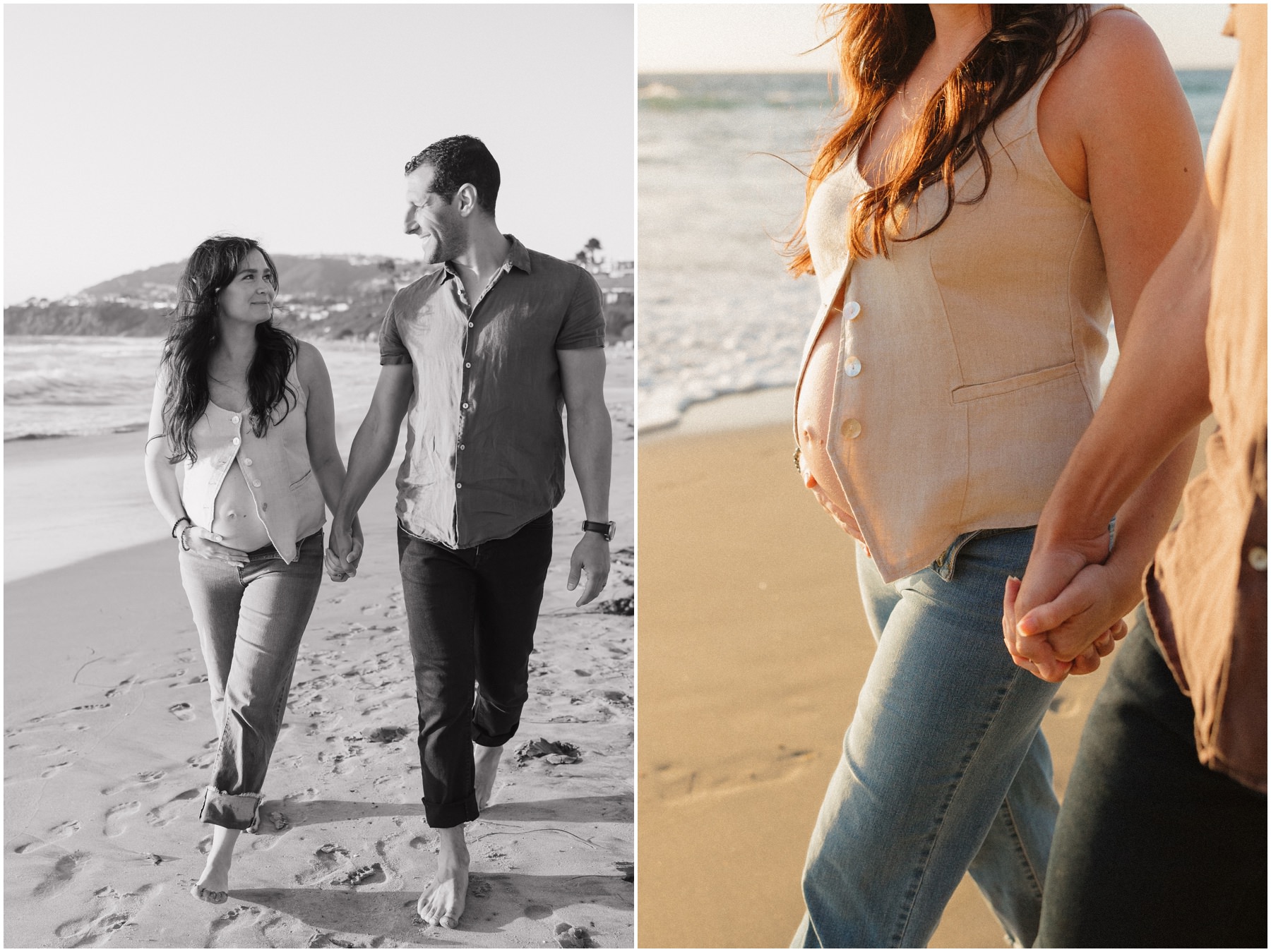 OC Beach Maternity Photos