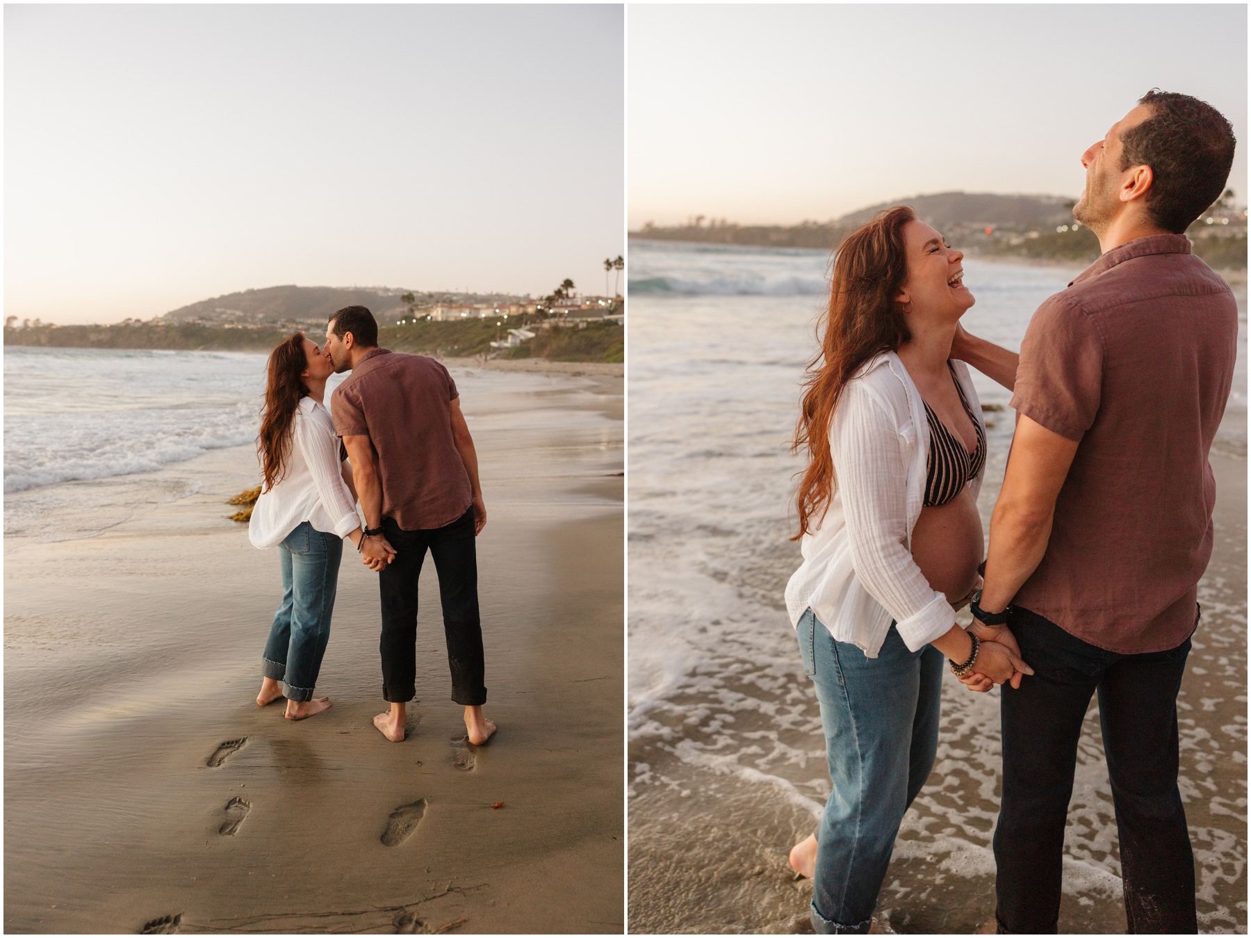 Golden Hour Maternity Session in Dana Point - Orange County, CA