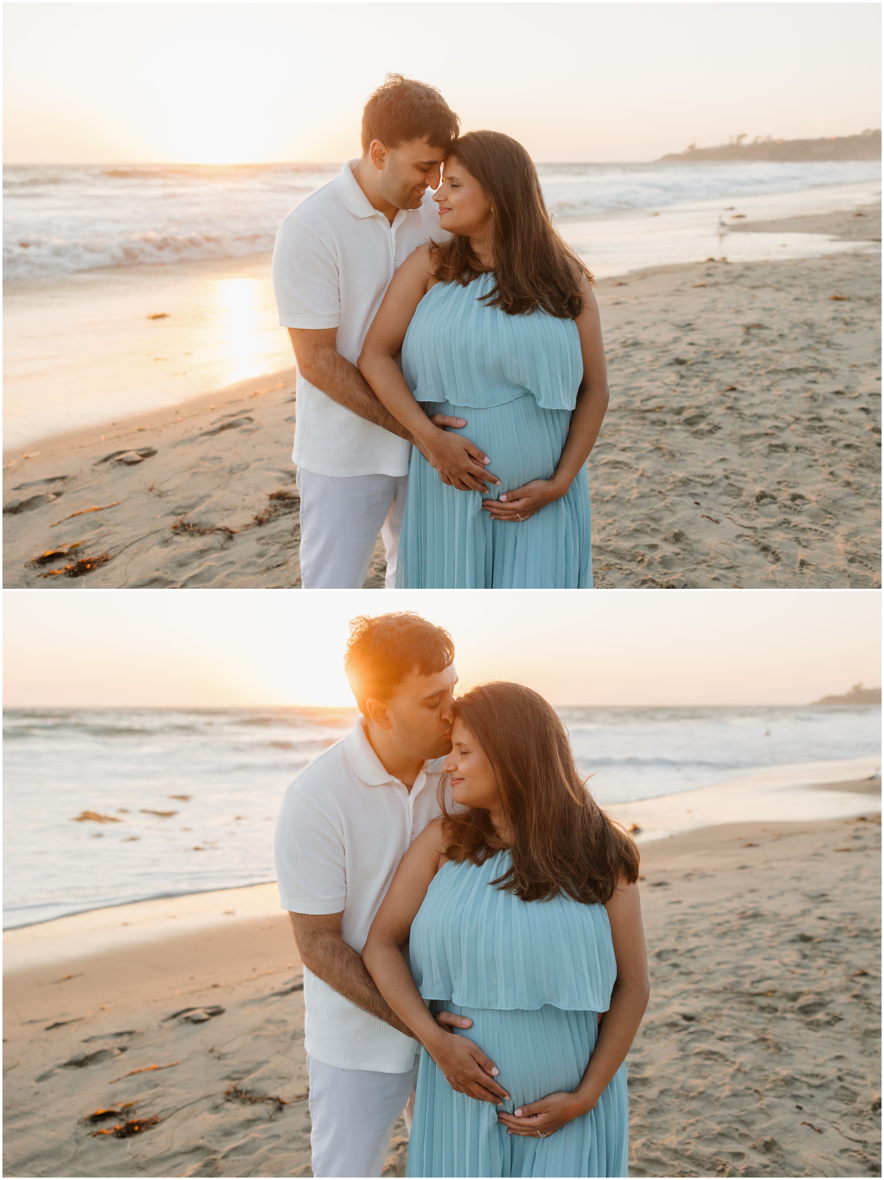 Sunset Maternity Photos in Orange County