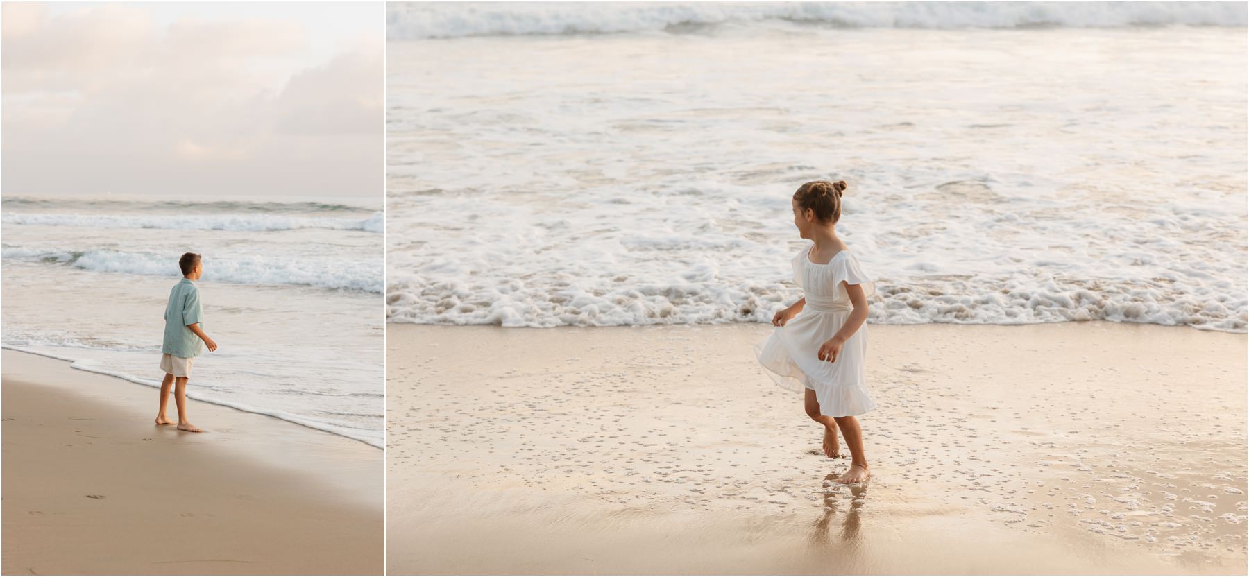 Candid Family Beach Photos - Orange County