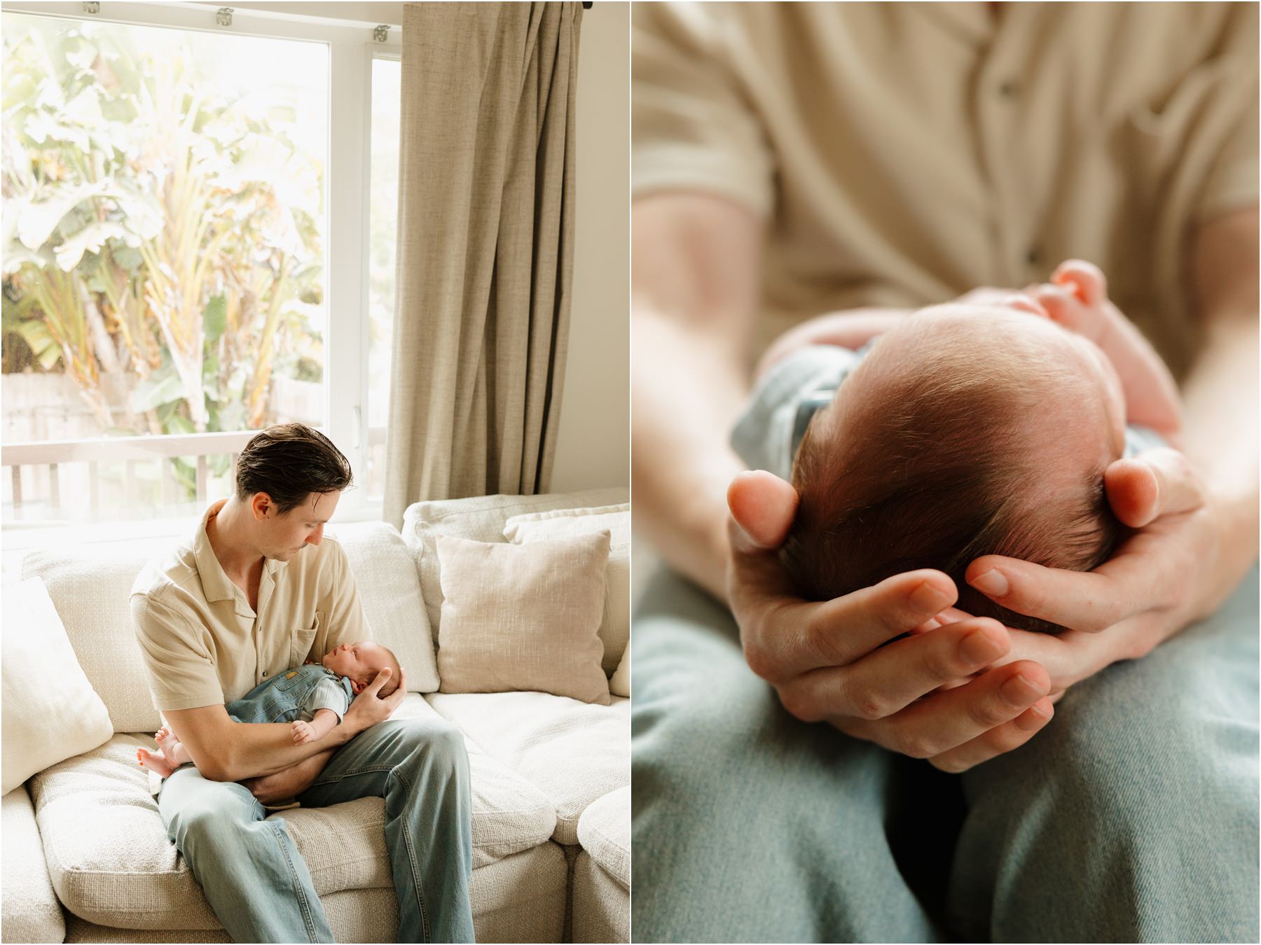 Orange County Lifestyle Newborn Session