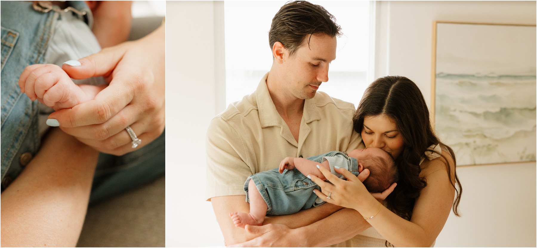 Orange County Lifestyle Newborn Photography