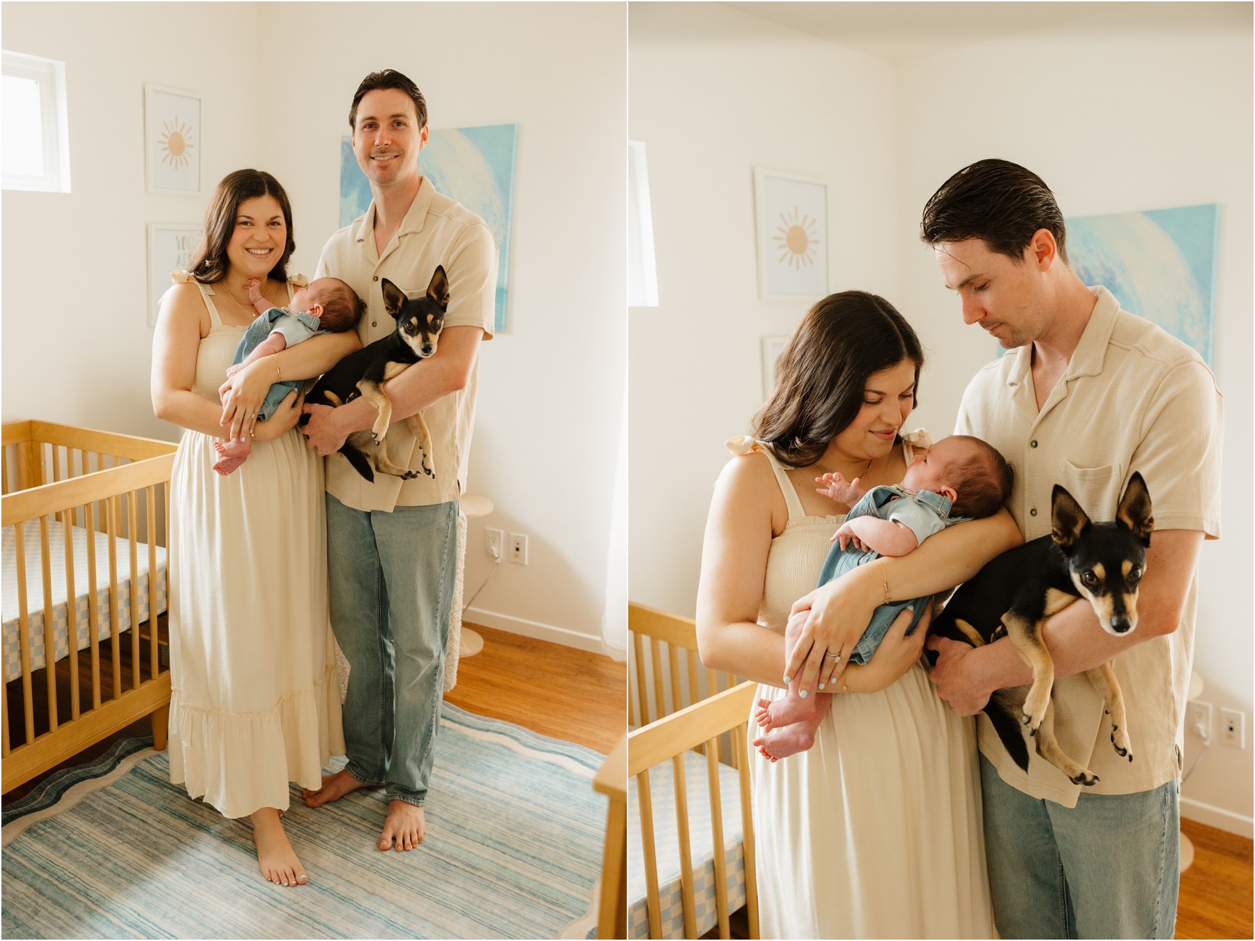 Los Angeles Lifestyle Newborn Session
