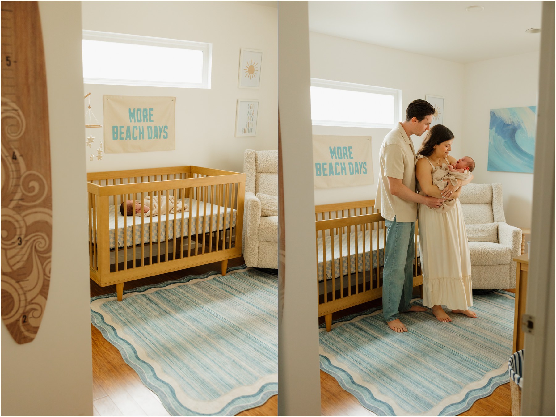 Neutral and Beach Inspired Nursery