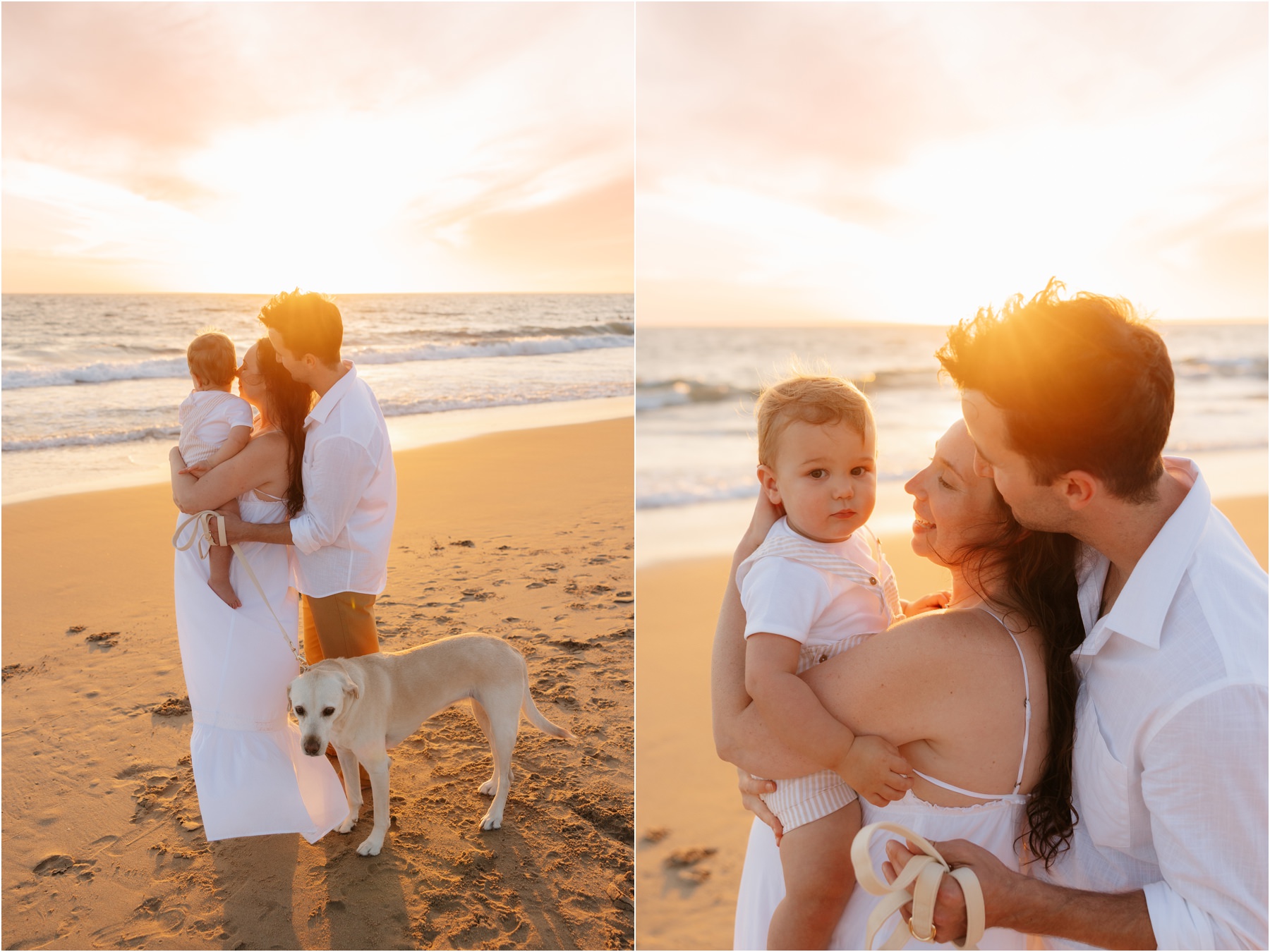Golden Hour Family and Maternity Session in Los Angeles